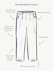Seasalt Cornwall Black Waterdance Trousers - Image 7 of 7
