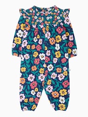 Frugi Blue Marin Playsuit - Image 1 of 3