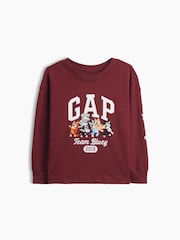 Gap Bluey Logo Long Sleeve T-Shirt (6mths-5yrs) - Immagine 1 di 2