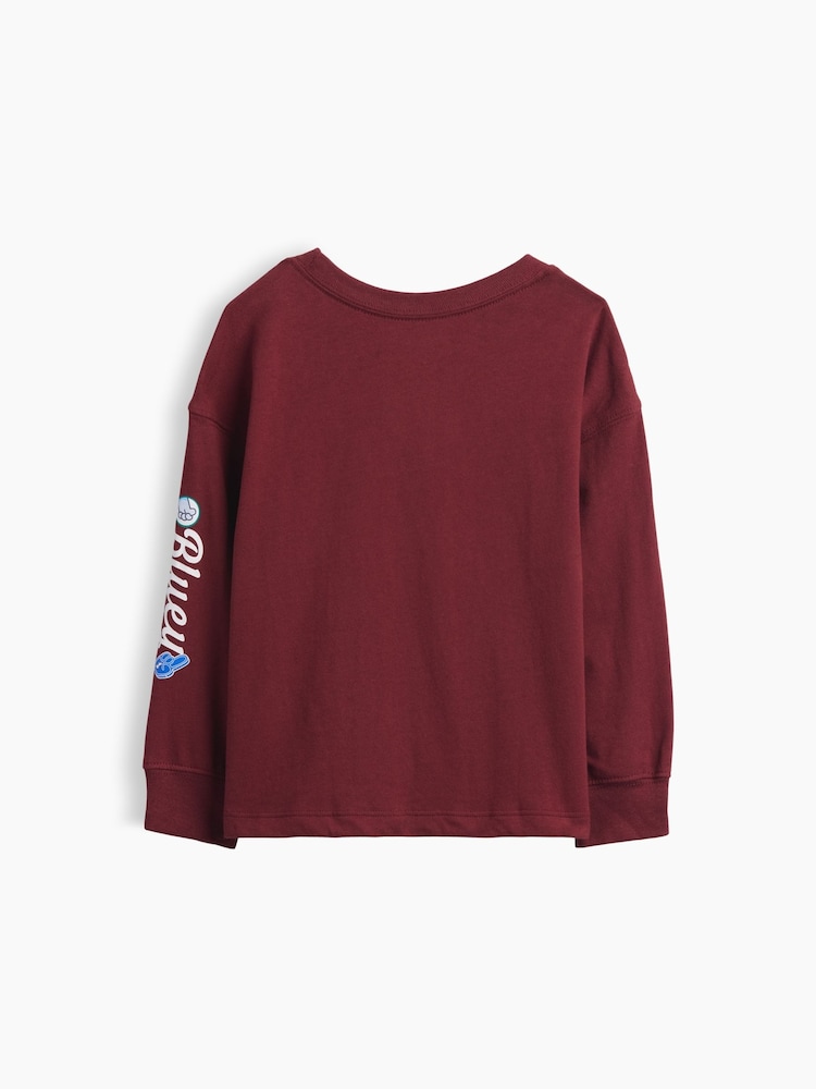 Gap Bluey Logo Long Sleeve T-Shirt (6mths-5yrs) - Immagine 2 di 2 Gap Bluey Logo Long Sleeve T-Shirt (6mths-5yrs) - Immagine 2 di 2