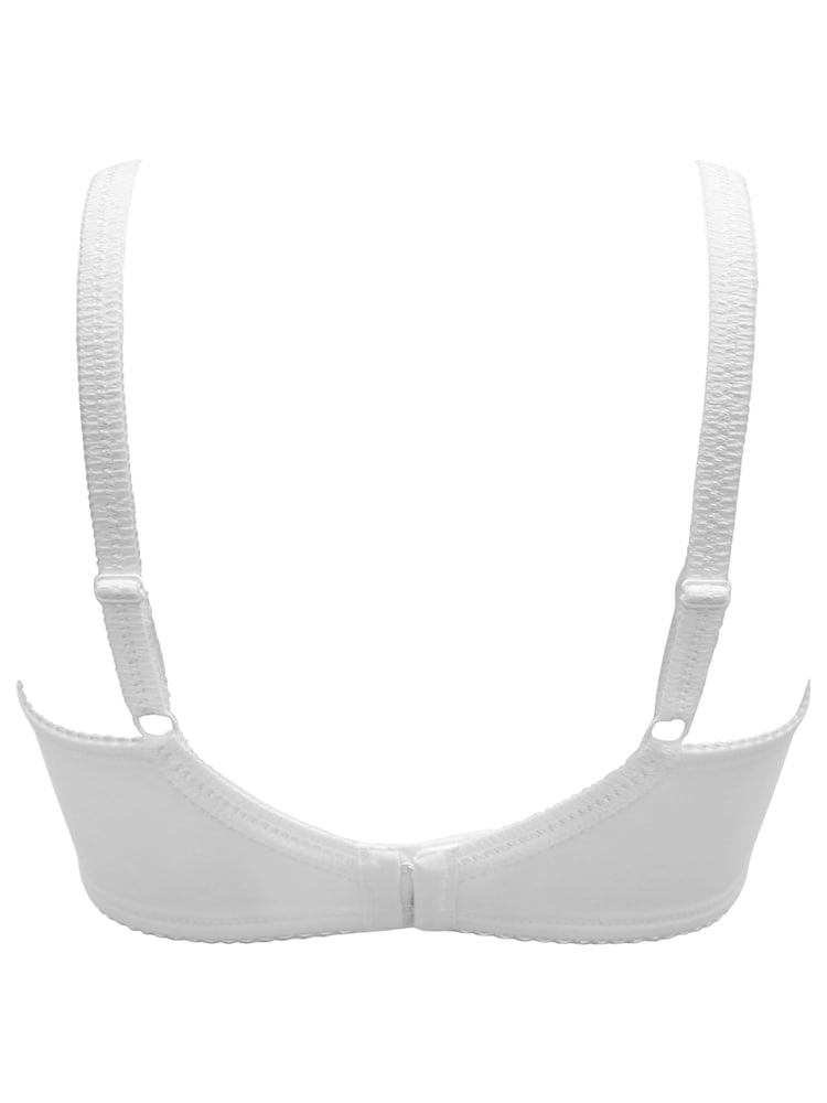 Pour Moi White Padded St Tropez Padded Balcony Bra - Image 3 of 3
