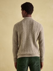 Joules Hansley Cream Wool Knit Jumper - Image 2 of 7