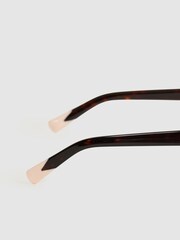 Reiss Brown Missoni Eyewear Angular Tortoiseshell Sunglasses - Image 5 of 5