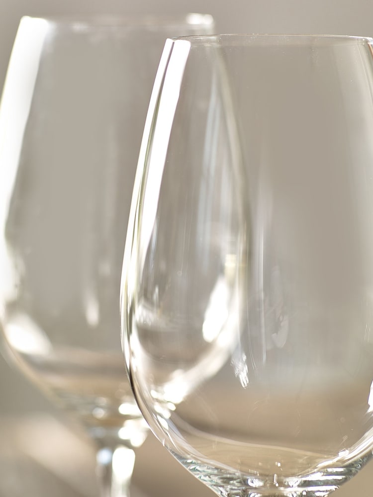 Clear Nova Wine Glasses Set of 4 White Wine Glasses - Image 2 of 4