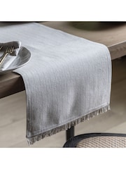 Gallery Home Natural Striped Table Runner - Image 1 of 7