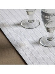 Gallery Home Natural Striped Table Runner - Image 2 of 7