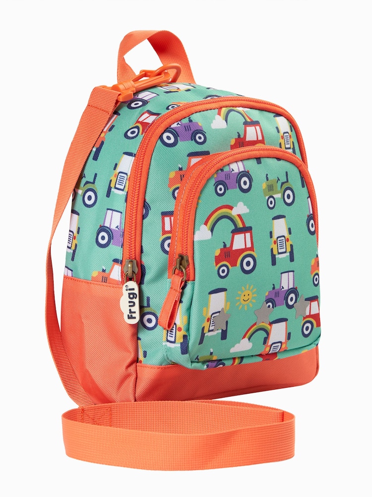 Niebieski - Frugi Little Adventurers Backpack - Obraz 1 z 4 Niebieski - Frugi Little Adventurers Backpack - Obraz 1 z 4
