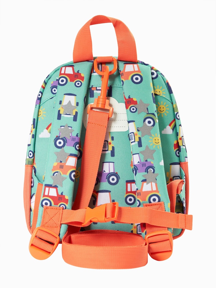 Niebieski - Frugi Little Adventurers Backpack - Obraz 2 z 4 Niebieski - Frugi Little Adventurers Backpack - Obraz 2 z 4