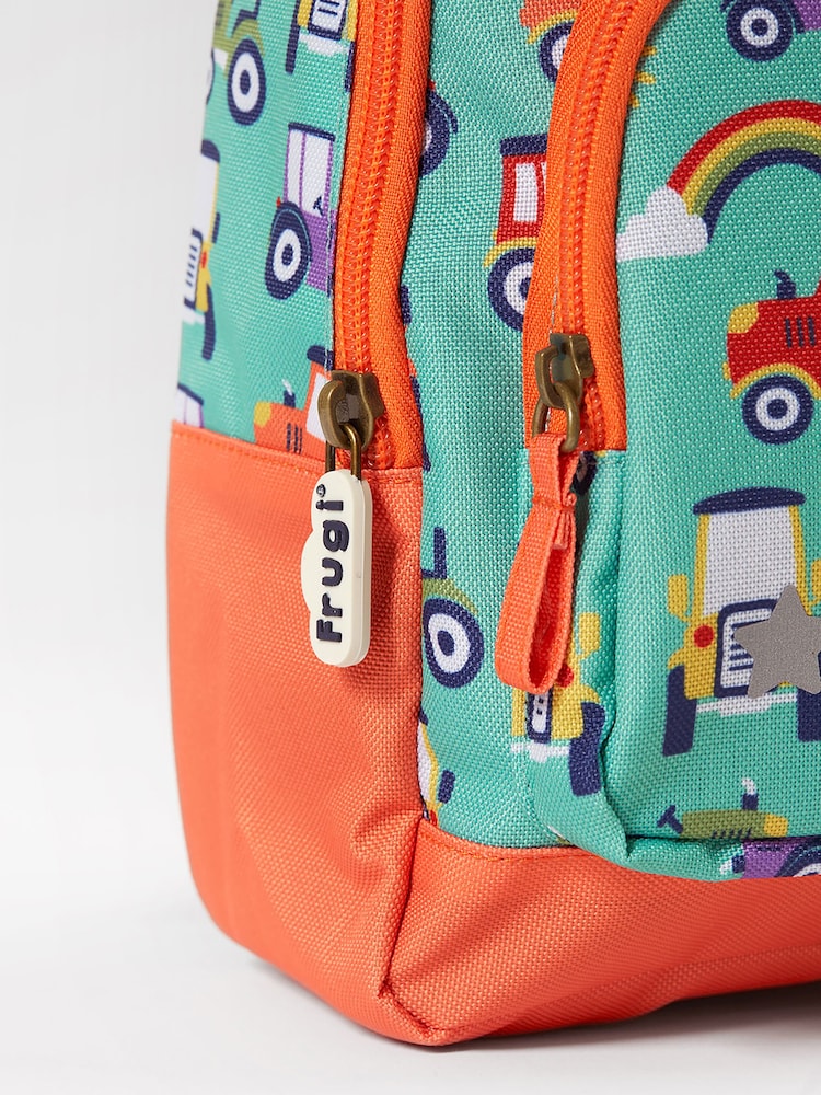 Niebieski - Frugi Little Adventurers Backpack - Obraz 4 z 4 Niebieski - Frugi Little Adventurers Backpack - Obraz 4 z 4