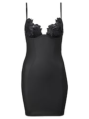 Ann Summers Black Fever Dream PU Mini Dress - Image 6 of 6