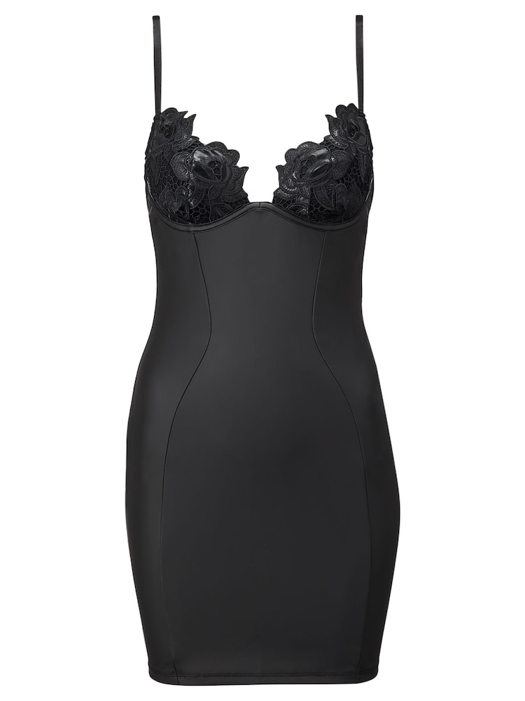 Ann Summers Black Fever Dream PU Mini Dress - Image 6 of 6 Ann Summers Black Fever Dream PU Mini Dress - Image 6 of 6