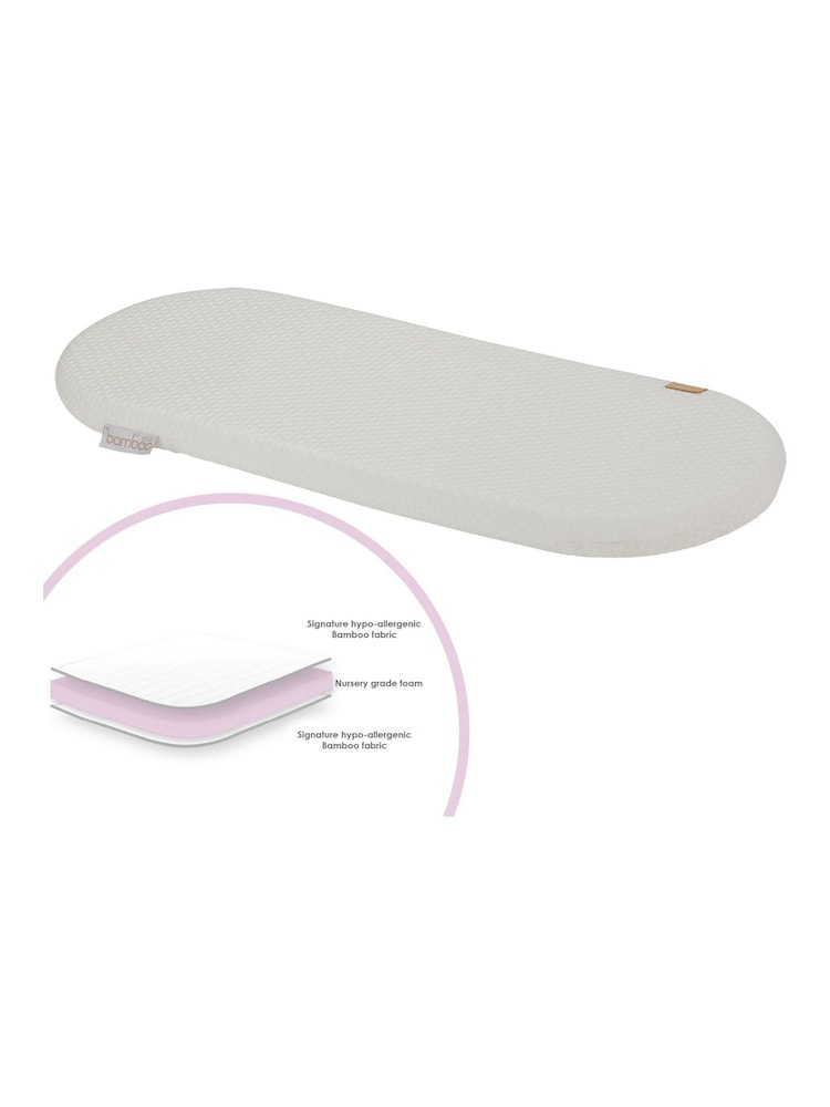 Cuddleco Hypo Allergenic Bamboo Moses Basket Mattress - Image 5 of 5
