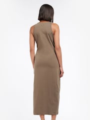 Barbour® International Morgan Stretch Cotton Midi Dress - Image 2 of 7