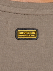 Barbour® International Morgan Stretch Cotton Midi Dress - Image 6 of 7