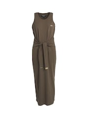 Barbour® International Morgan Stretch Cotton Midi Dress - Image 7 of 7
