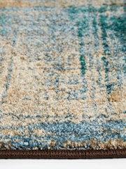 Rust Brown Bronx Salvage Abstract Runner - Image 3 of 4