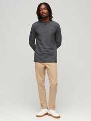 Superdry Brown Slim Officers Chinos Trousers - Image 3 of 7