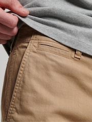 Superdry Brown Slim Officers Chinos Trousers - Image 5 of 7
