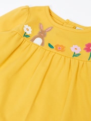 Frugi Yellow Mairi Outfit Top - Image 4 of 5