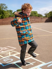 Frugi Blue Waterproof Penhale Parka - Image 2 of 7