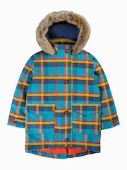 Frugi Blue Waterproof Penhale Parka - Image 4 of 7