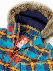 Frugi Blue Waterproof Penhale Parka - Image 6 of 7