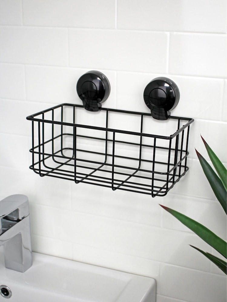 Showerdrape Suctionloc Bottle Wall Mounted Basket - Imagem 1 de 4