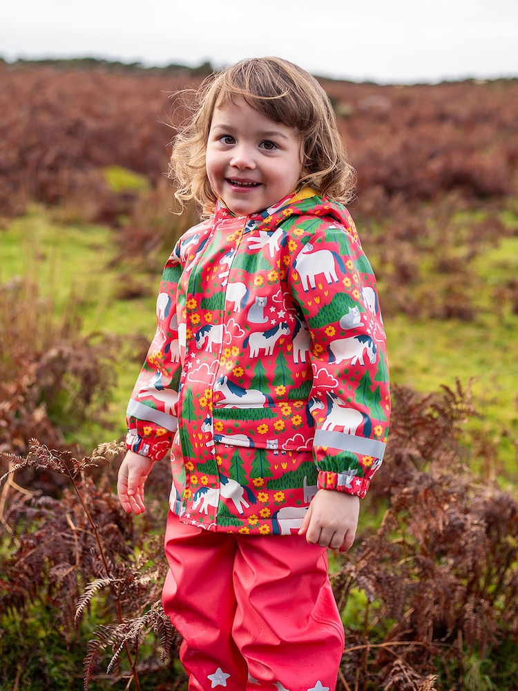 Ροζ - Waterproof Printed Puddle Buster Coat - Εικόνα 2 του 7 Ροζ - Waterproof Printed Puddle Buster Coat - Εικόνα 2 του 7