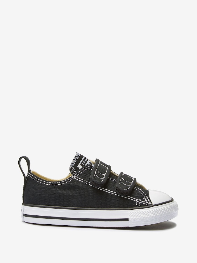 Converse Black Chuck Taylor All Star Infant Trainers - Image 1 of 5