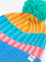 Frugi Göy qurşağı qabırğası bobble papağı - 4şəkildən 3 şəkil