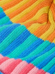 Frugi Göy qurşağı qabırğası bobble papağı - 4şəkildən 4 şəkil
