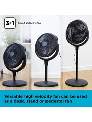 Black & Decker White 16 Inch High Velocity Power Stand Fan - Image 12 of 12