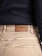 Weird Fish Brown Cora Wide Leg Denim Jeans - Image 5 of 7