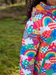 Frugi Teal Blue Waterproof Snow and Ski Coat - Image 3 of 8
