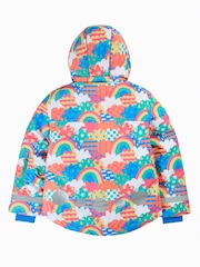 Frugi Teal Blue Waterproof Snow and Ski Coat - Image 5 of 8