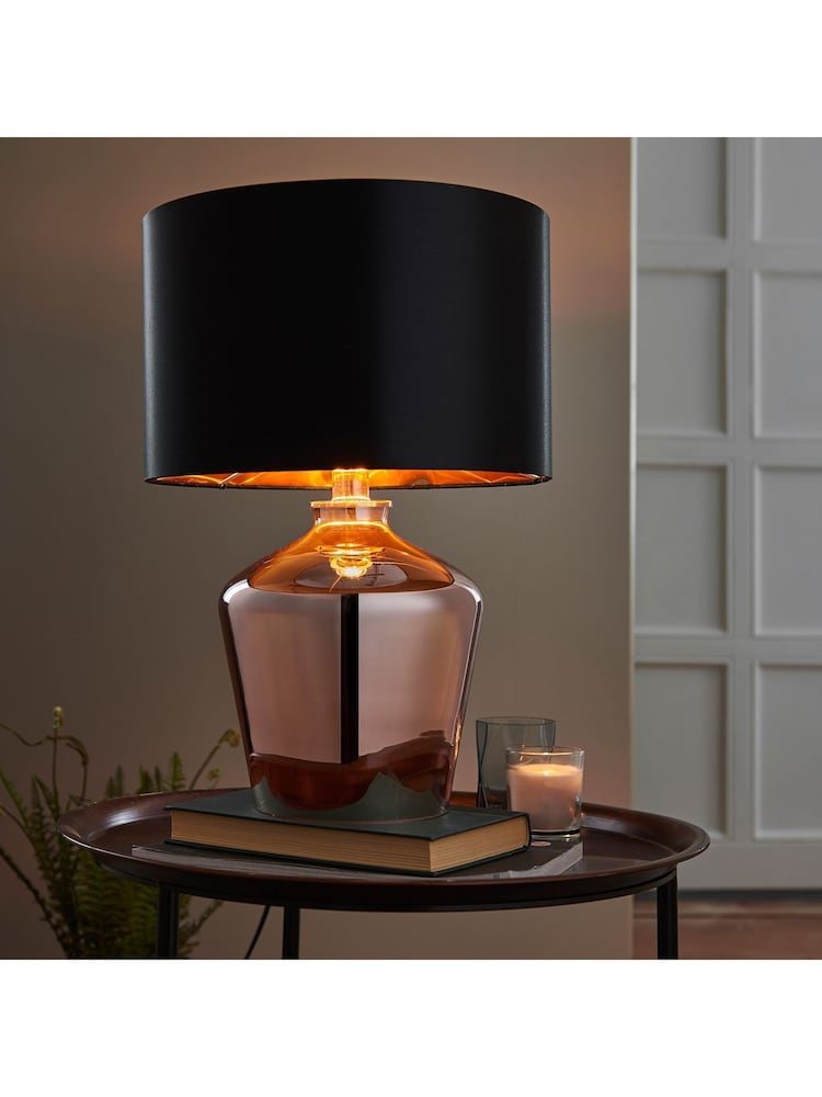 Gallery Home Copper Arlo Table Lamp - Image 1 of 4 Gallery Home Copper Arlo Table Lamp - Image 1 of 4
