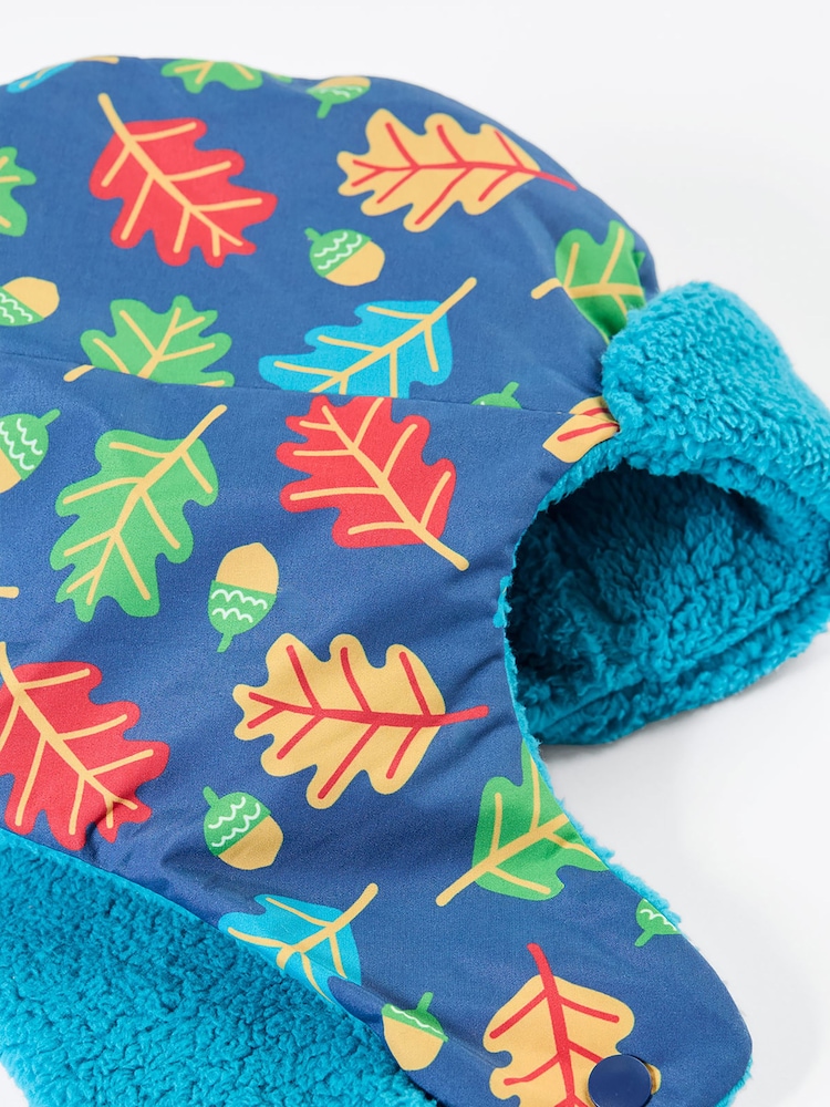 Frugi Blue Playtime Trapper Hat - Image 2 of 3 Frugi Blue Playtime Trapper Hat - Image 2 of 3