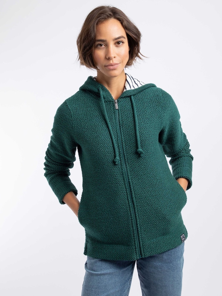 Vert - Sweat-shirt à capuche zippé macaroni Chicoa Weird Fish - Image 2 de 8 Vert - Sweat-shirt à capuche zippé macaroni Chicoa Weird Fish - Image 2 de 8