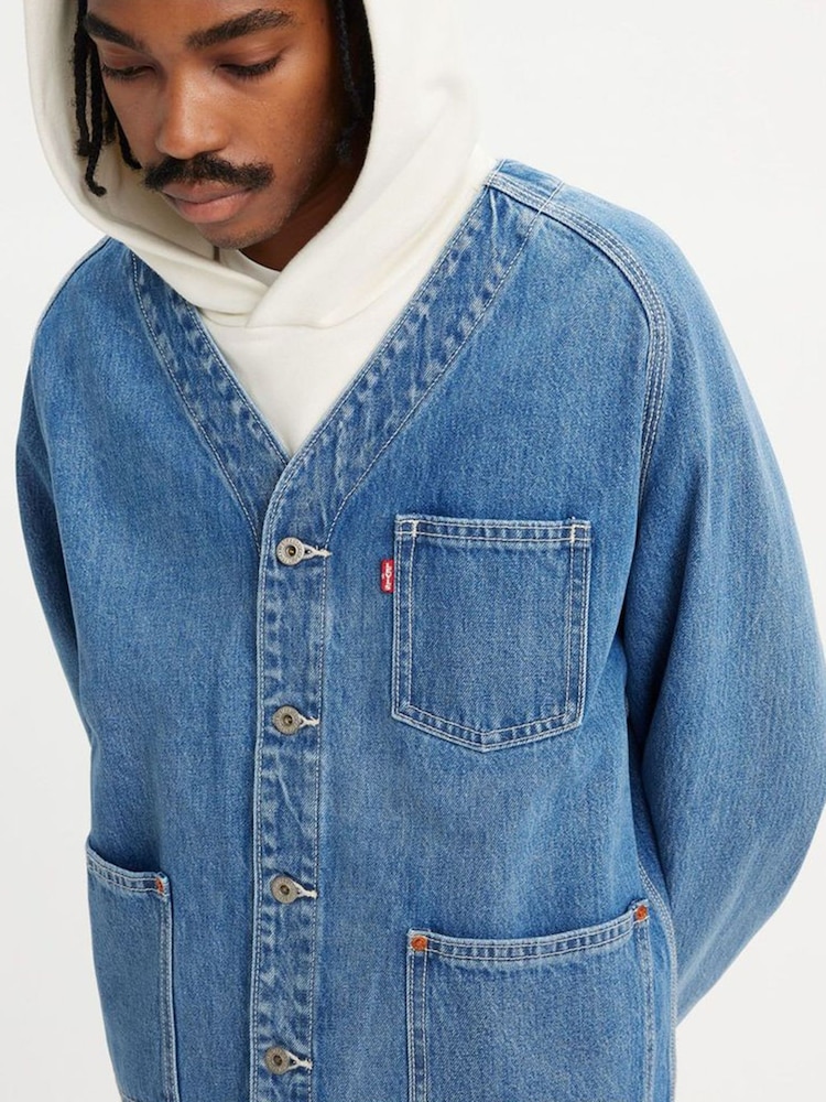 Levi's® Highlightse Union Engineer Cardigan Trucker Jacket - Image 4 of 8