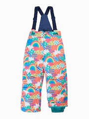 Petrolblau - Frugi Waterproof Snow And Ski Salopettes Trousers - Bild 1 von 4