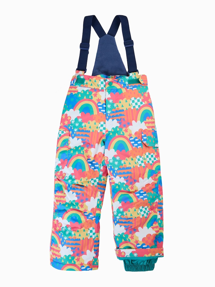 Petrolblau - Frugi Waterproof Snow And Ski Salopettes Trousers - Bild 1 von 4