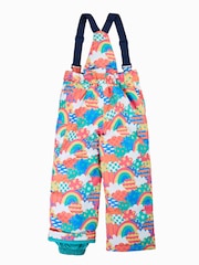 Petrolblau - Frugi Waterproof Snow And Ski Salopettes Trousers - Bild 2 von 4