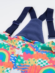 Petrolblau - Frugi Waterproof Snow And Ski Salopettes Trousers - Bild 3 von 4