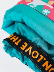 Petrolblau - Frugi Waterproof Snow And Ski Salopettes Trousers - Bild 4 von 4