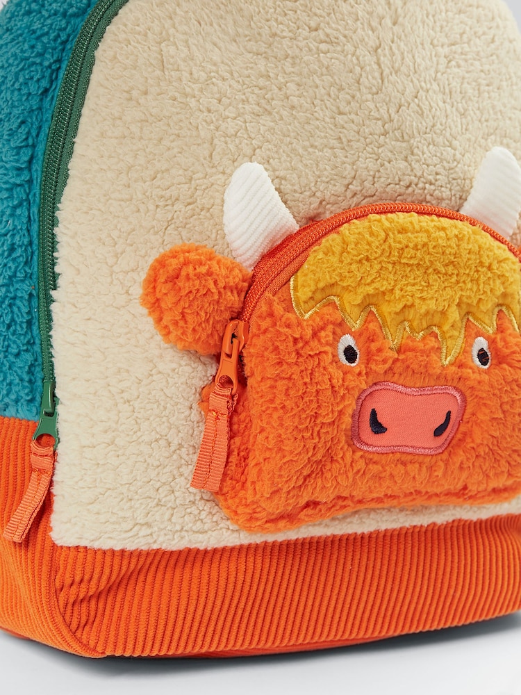 حقيبة ظهر فليس بتصميم شخصية من Frugi - صورة 3 من 3 حقيبة ظهر فليس بتصميم شخصية من Frugi - صورة 3 من 3