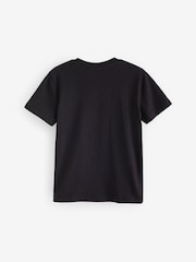 Black Short Sleeve Graphic T-Shirt (3-16yrs) - Image 2 of 3