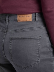 Weird Fish Black Cora Wide Leg Denim Jeans - Image 5 of 7