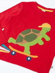 Frugi Red Ebb Applique Top - Image 3 of 4