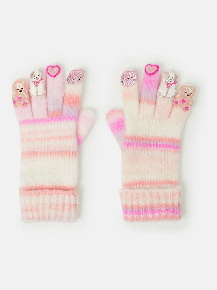 Angels By Accessorize Pet Club Knitted Gloves - Image 1 de 1 Angels By Accessorize Pet Club Knitted Gloves - Image 1 de 1