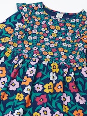 Frugi Blue Nivitha Skater Dress - Image 4 of 5